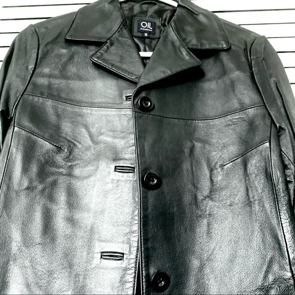 Genuine Leather Jacket Sz Small